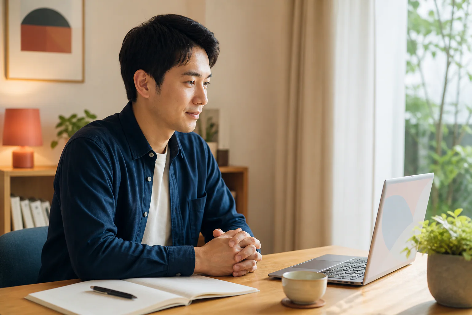 職場の悩みについて相談する人のイメージ